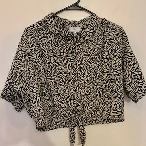 Funky button-up blouse
